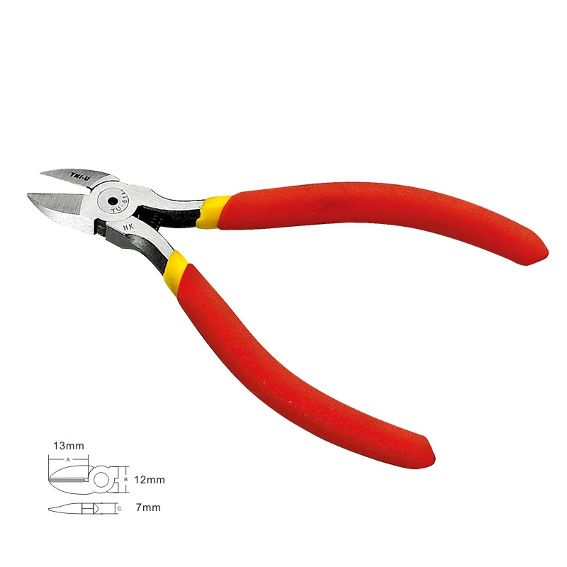 

TNI-U TU-511 Japanese Diagonal Cutting Plier 5 Inch Wire Cutter Electrical Wire Cable Plier Repair Tool High Quality