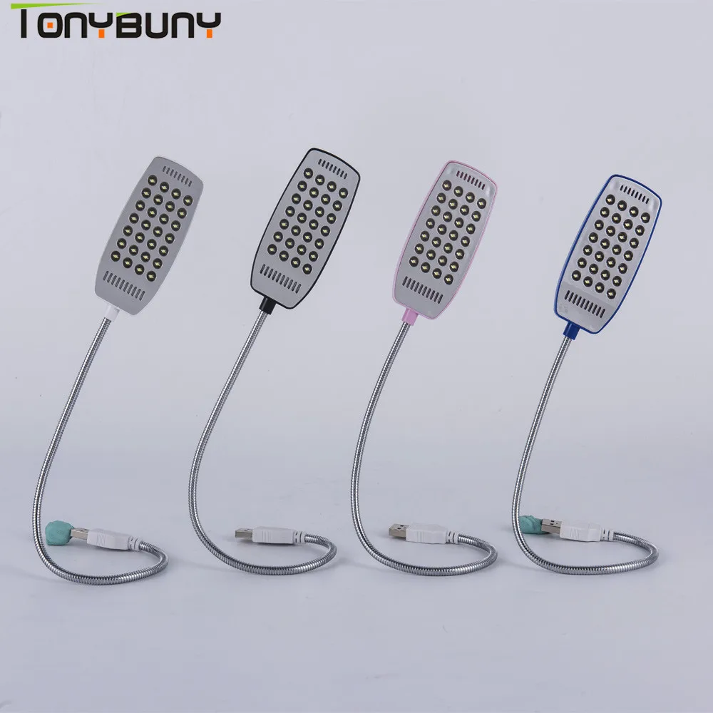 TONYBUNY Usb Светодиодная настольная лампа в подарок 1 Вт 3 гибкий Настольный