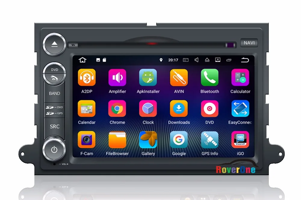 Excellent For Ford Mercury Mountaineer Mercury Monterey Milan Sable Android 7.1 OS Auto Stereo Radio DVD GPS Navigation Multimedia Player 4