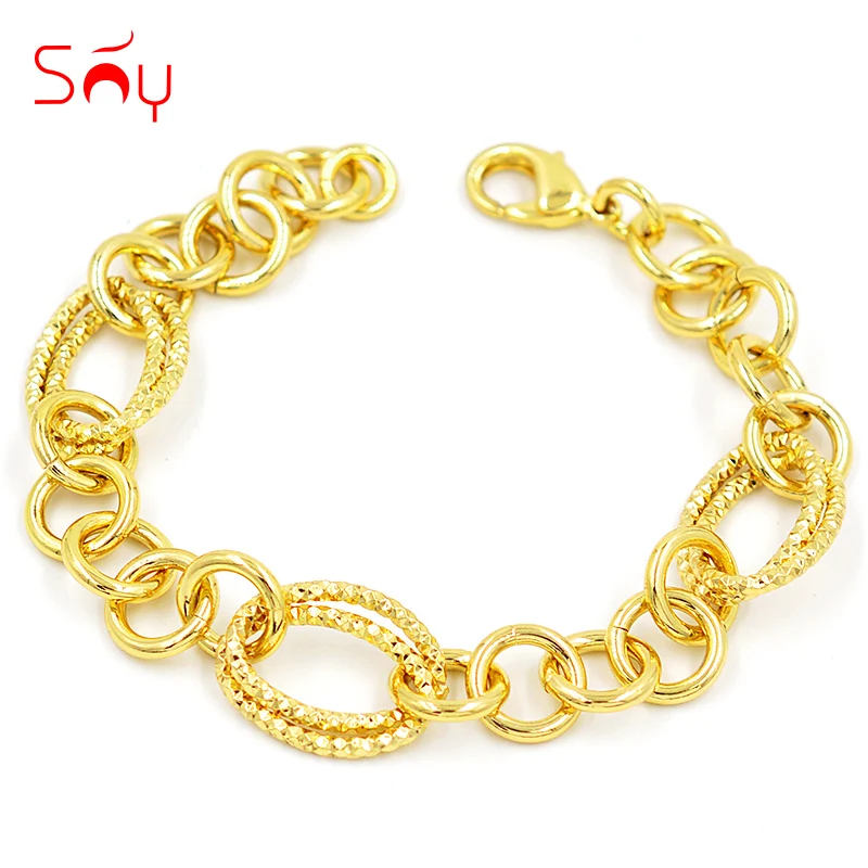 Sunny Jewelry трендовые ювелирные изделия Круглые очаровательные браслеты для женщин