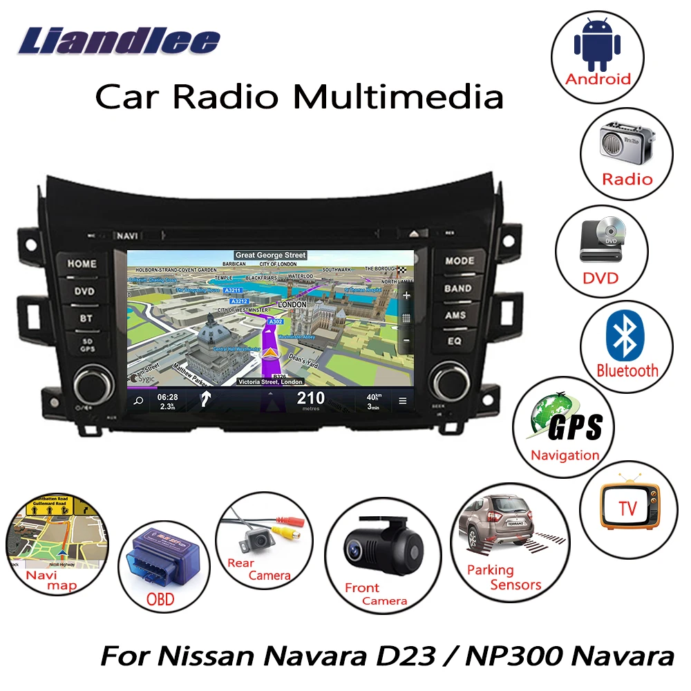 Perfect Liandlee For Nissan Navara D23 / NP300 Navara 2014~2018 Android Car Radio CD DVD Player GPS Navi Navigation Maps Camera OBD TV 0 Perfect Liandlee For Nissan Navara D23 / NP300 Navara 2014~2018 Android Car Radio CD DVD Player GPS Navi Navigation Maps Camera OBD TV 0