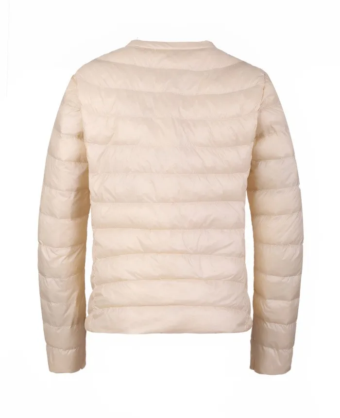 NewBang Brand dół płaszcz żeński ultra lekki dół kurtki kobiety cienkie Slim wiatrówka bez kołnierza płaszcz lekki ciepły Parkas -