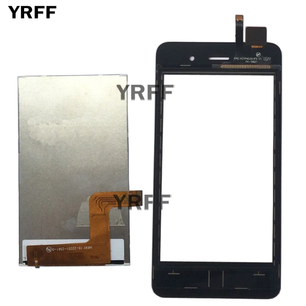 ЖК дисплей для мобильного телефона Fly FS405 сенсорный экран дигитайзер панель FS 405