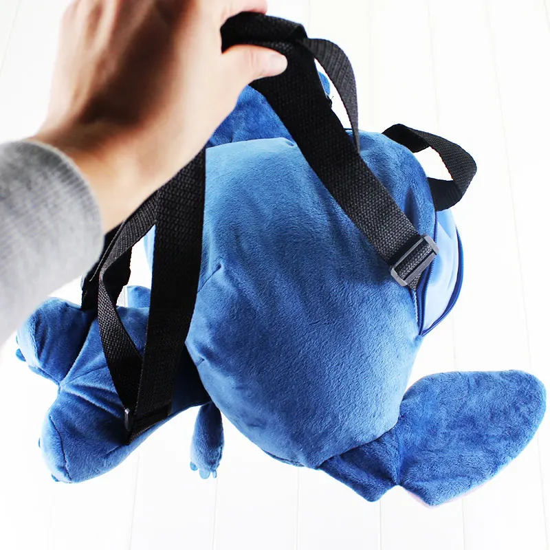 30 см "Лило и Стич" Kawaii стежка плюшевый рюкзак в форме животных забавная сумка-мессенджер плечо портмоне плюшевая сумка для детей