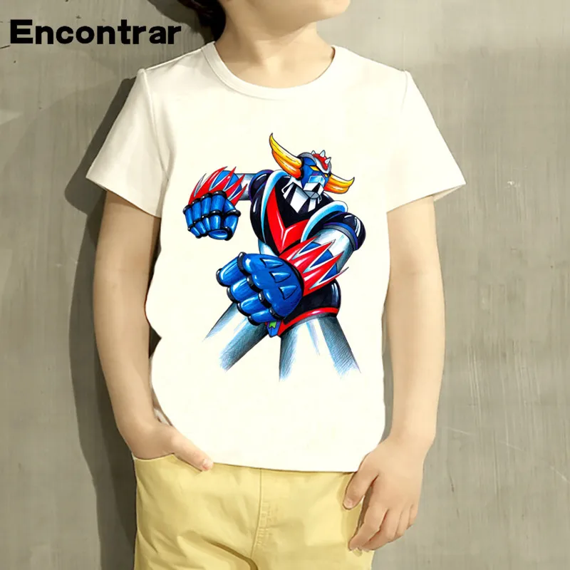 T-Shirt manches courtes enfant | HKP388, Design Robot japonais, pour bébés garçons/filles, drôle pour enfants