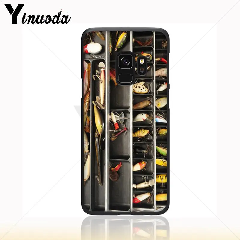 fish jump out of water Wood Fishing Tackle Box Fishing