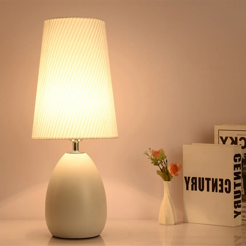 E27 Nordic Minimalist Modern  Bedroom Bedside Table lamp Metal Crystal Decotation for Living Room Study Desk Light Home Lighting (9)