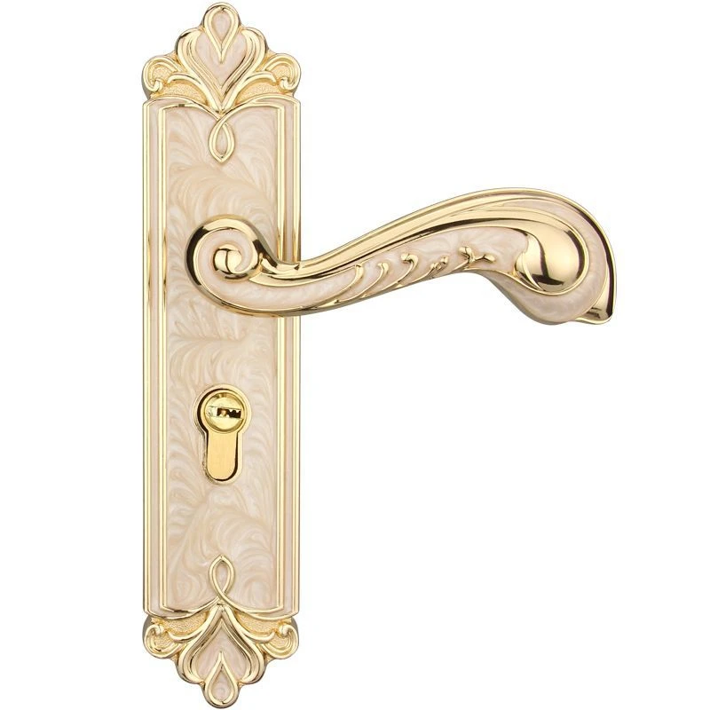  Zinc Alloy Personal Protection Home Lock Silent Solid Security Lock Door Latch Living Room Bedroom  - 33031680897