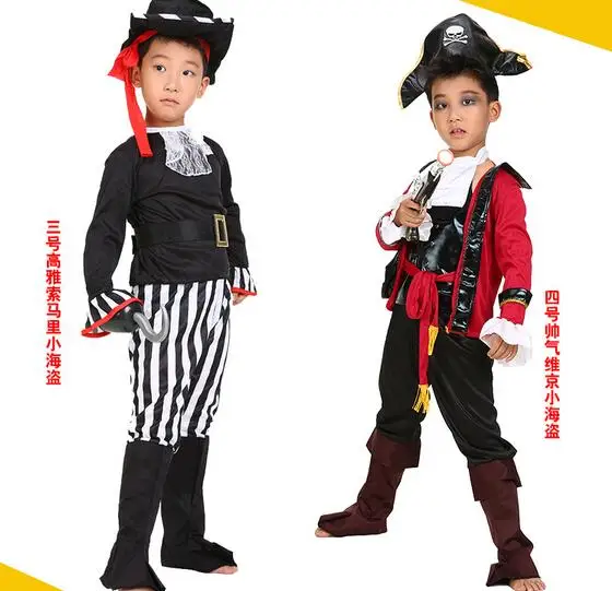 Роскошный пиратский «Капитан Америка», Детский костюм пирата платье для косплея на Хэллоуин для детей Взрослые маскарадные костюмы Семья вечерние Костюмы