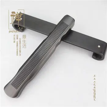 

Violet Fu Xi Tan wood incense incense box with a base of Guqin ebony horizontal line means of sandalwood incense furnace