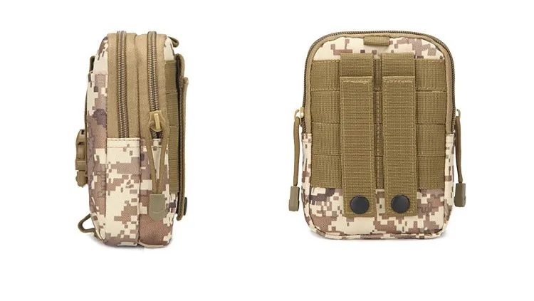 Empty Bag for Emergency Kits First Aid Kit Military Waist Camouflage Fanny Pack Outdoor Camping Travel Tactical Molle Pouch Mini (14)