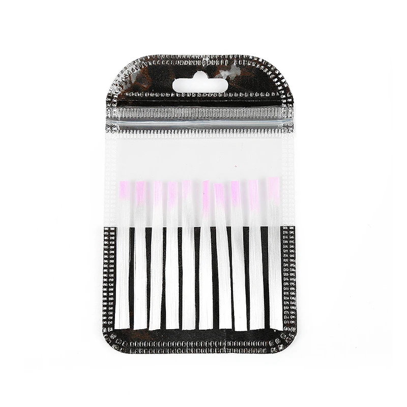 10 штук пакет Форма для ногтей Fibernails акриловые наконечники стекловолокно