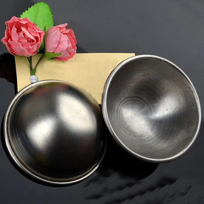 

Pastry Practical Ball Mold Aluminium Alloy Utility Ball Sphere Bath Bomb Cake Baking Mold Convenient Cake Tool