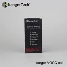 Дешевые Подлинная Kanger пзкк змеевика обновлен пзкк органический хлопок Фитили для Aero Мега аэротенк genitank protank 3 мини