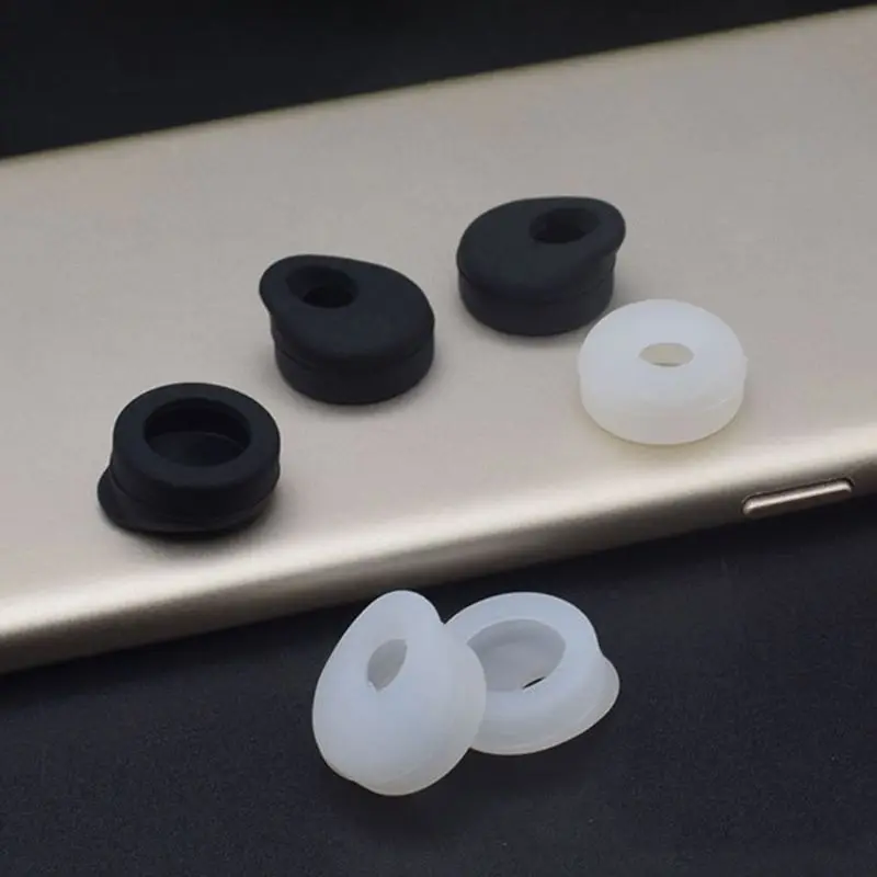 

1 Pair Ear Tips Buds Silicone Earphone Earbuds Earhooks Eartips Replacement for Jabra EASYGO EASYCALL Wireless Bluetooth Headset