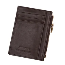 JINBAOLAI Genuine Men Wallet Cowhide Leather Coin Purse Clutch Luxury Vintage Designer Male Wallets BID069
