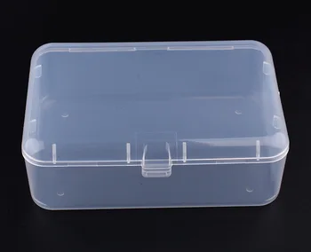 

10 pcs Transparent Plastic Earphone Storage Box