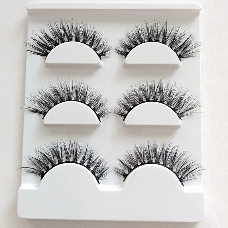 Selectable 3D Faux Eyelashes OEM/custom/private Logo Acceptable Silk Protein Lashes 100% Cruelty Free Eye 01 | Красота и здоровье