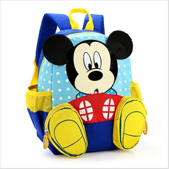 

Cartoon Mickey School Bag Minnie Kids Bag Children School Bag Kindergarten Backpack kid School Bags Satchel For Boys Girls