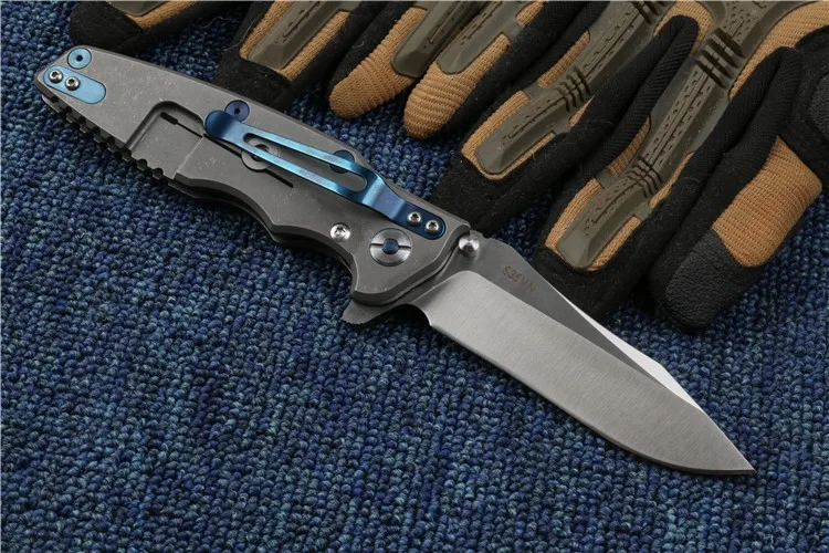 ZT 0392 складные ножи S35VN лезвие Титан Ручка шарового подшипника боевой и