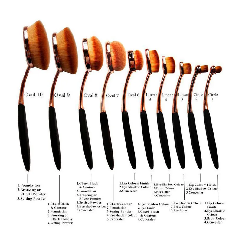 10-pcs-Multipurpose-Oval-Toothbrush-Makeup-Brush-Set-Foundation-Contour-Brush-Soft-Synthetic-Hair-Golden-Ferrule (1)