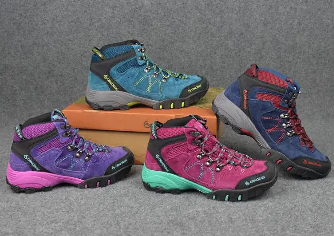 

Men outdoor walking shoes mens genuine leather breathable wearable waterproof trekking climbing travel camping shoes sneakers