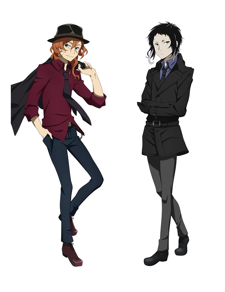  New Osamu Dazai - Bungo Stray Dogs Anime Japanese Hugging Body Pillow Cover Case Bedding Dakimakura
