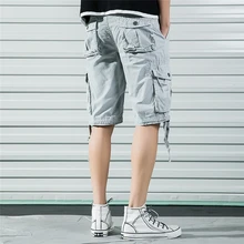 Мужские шорты, летние новые мужские шорты,, повседневные шорты, компрессионные качественные шорты с эластичной резинкой на талии, модные брендовые шорты