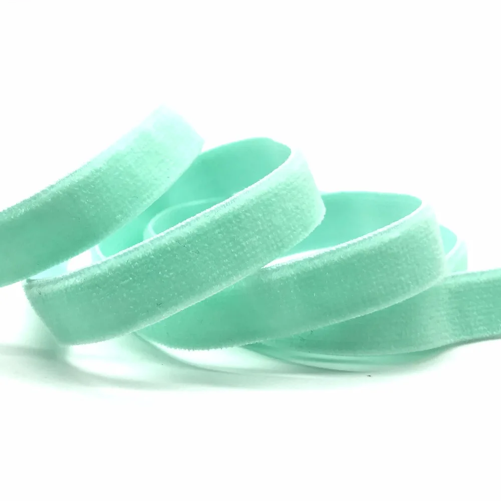 1cm Soft Velvet Elastic Ribbon For DIY Sewing Headband Clips Bow Wedding Christmas Decoration 10 Yards 23 Colors ribbon decoration,ribbon supplies,sewing ribbon,christmas ribbon,velvet ribbon