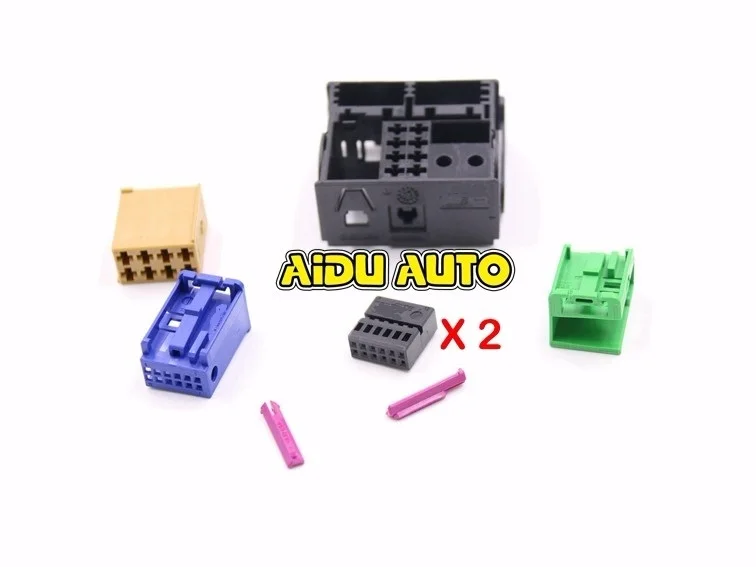 

FOR 3B7 035 444 VW RADIO PLUG SOCKET ADAPTER 3B7035444