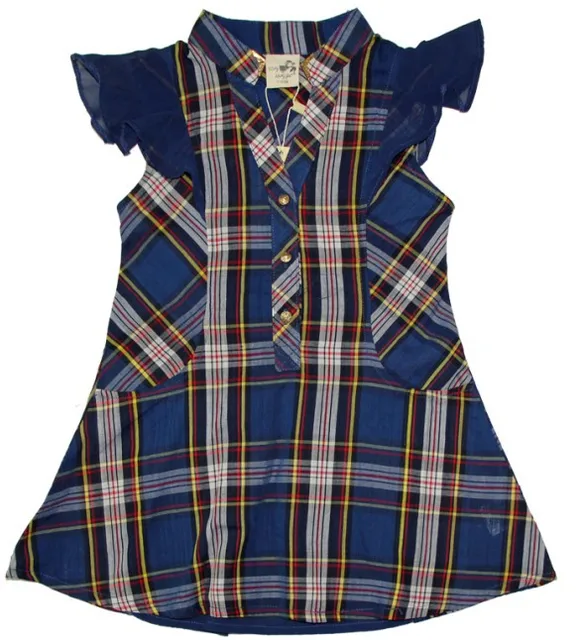 check frock design for baby girl