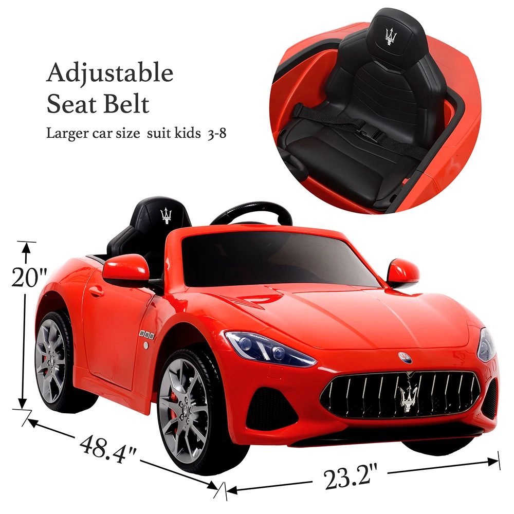 Uenjoy maserati ride on car power wheels7