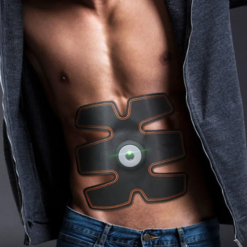 Smart EMS Muscle Stimulation Body Slimming Beauty Machine Abdominal Muscle Exerciser EMS Trainer Body Massager health care tool
