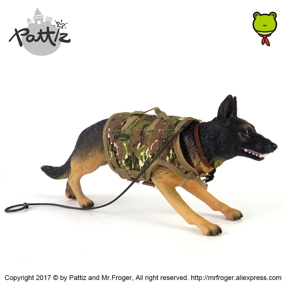 Pattiz полиция собака игрушка масштаб 1/6 экшн фигурки аксессуары Военные солдаты