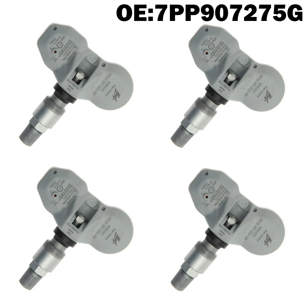 

4 PCS Car Tire Pressure Monitor Sensor TPMS 7PP907275G for audi A6 A6 Allroad A8 Porsche 911 Panamera Cayenne Cayman Macan GT 3