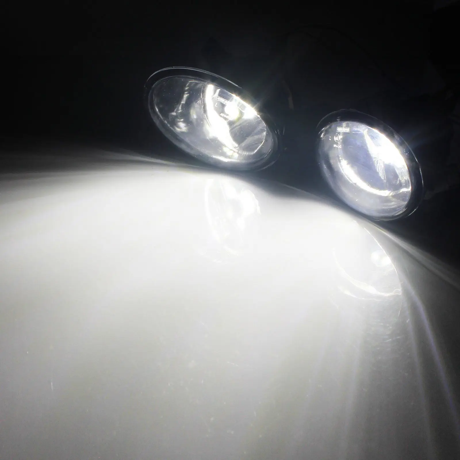  ANGRONG 2 x30W SAMSUNG LED Bulbs Front Fog light Lamp L&R For VW Golf MK6 EOS Caddy Tiguan Jetta BE - 32949043095