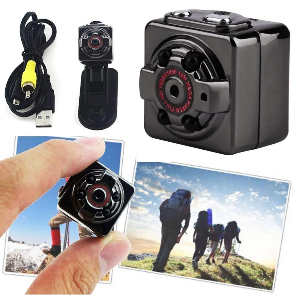 

Mini Micro HD Cam Camera 32GB Video USB DVR Recording Camera SQ8