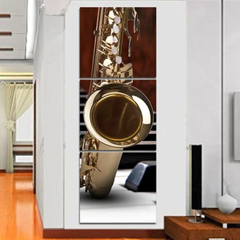 

3pcs diy Diamond Painting Saxophone Diy Diamond Embroidery Mosaic Picture Rhinestone Handmade Kits music Pattern Home Decor