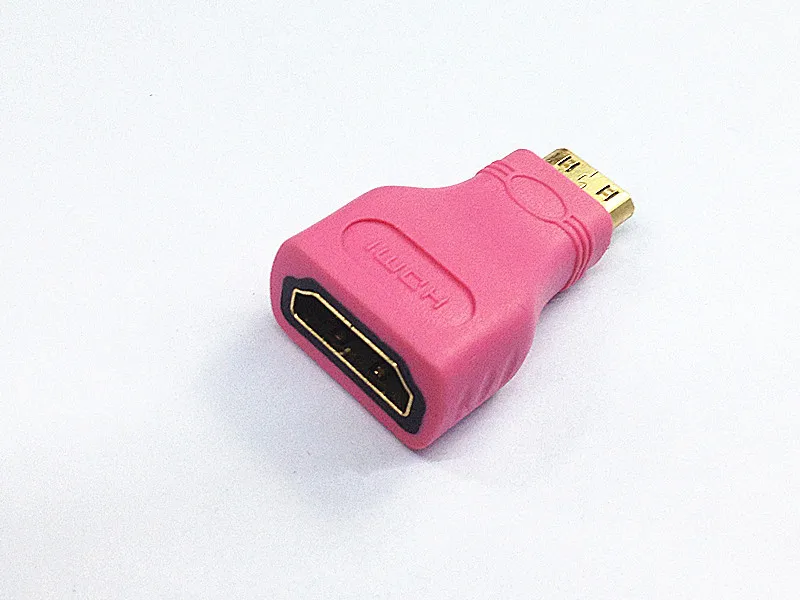 Mini HDMI адаптер Тип C мужчин HDMI Тип женский ТВ Видео разъем адаптера