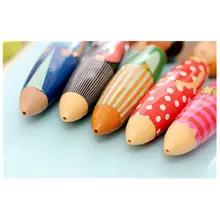 50 шт. куклы в форме ручки оригинальность модный дизайн ручка мультфильм шариковая ручка