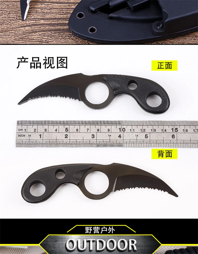 Титановый нож Karambit Kelebek CS go, наружные ножи, Куто де Survie Militaire Cuchillo Tactico Mes Navajas Supervivencia Faca