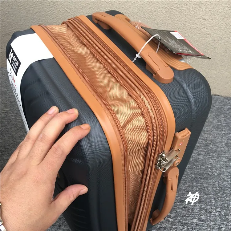 Travel tale идеально подходит, большая емкость, высокое качество 20/26/30 дюймов размер ПК скользящий Чемодан Spinner бренд дорожного чемодана