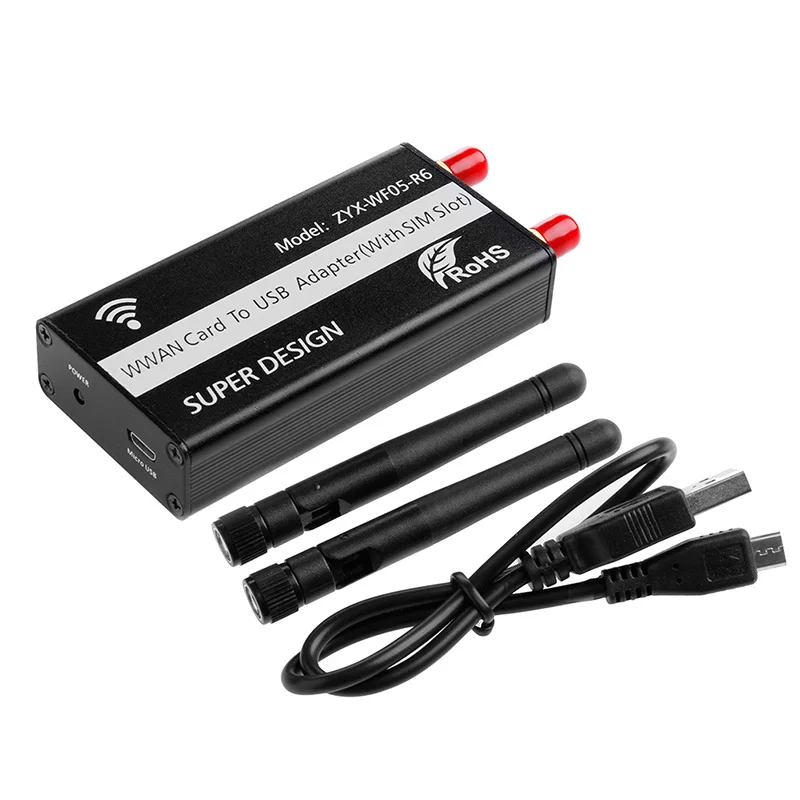 Mini PCI-E PCI-Express to USB Adapter With SIM Card Slot for WWAN//LTE Module