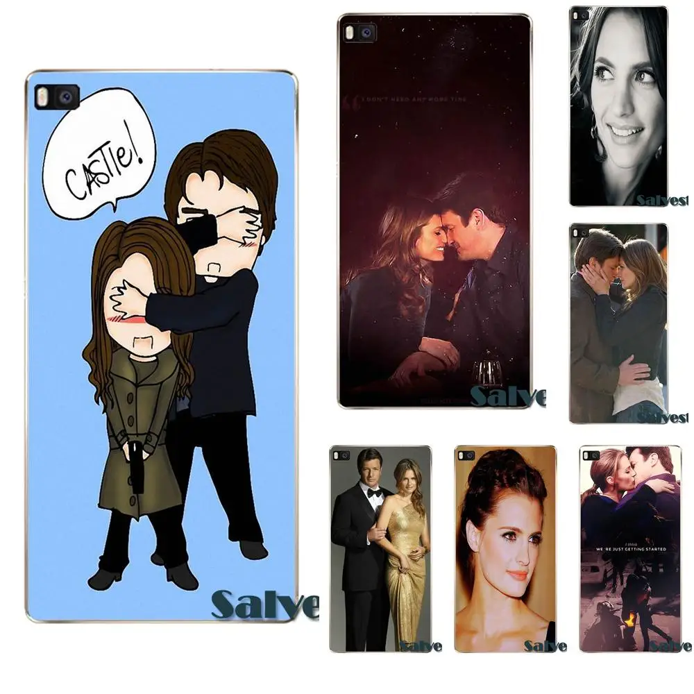 

Soft Hotsales Tv Castle Nathan Fillion Stana Katic For Huawei G7 G8 Honor 5A 5C 5X 6 6X 7 8 V8 Mate 8 9 P7 P8 P9 P10 Lite Plus