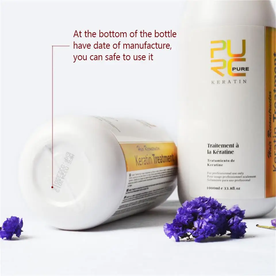 Purc Brasileiro Queratina Cabelo Tratamento Formalina 5% Reparação Danificado Fazer Mais Brilhante Alisador Máscara 1000ml 4 reparação danificado cabelo fazer cabelo mais brilhante alisador máscara 1000ml