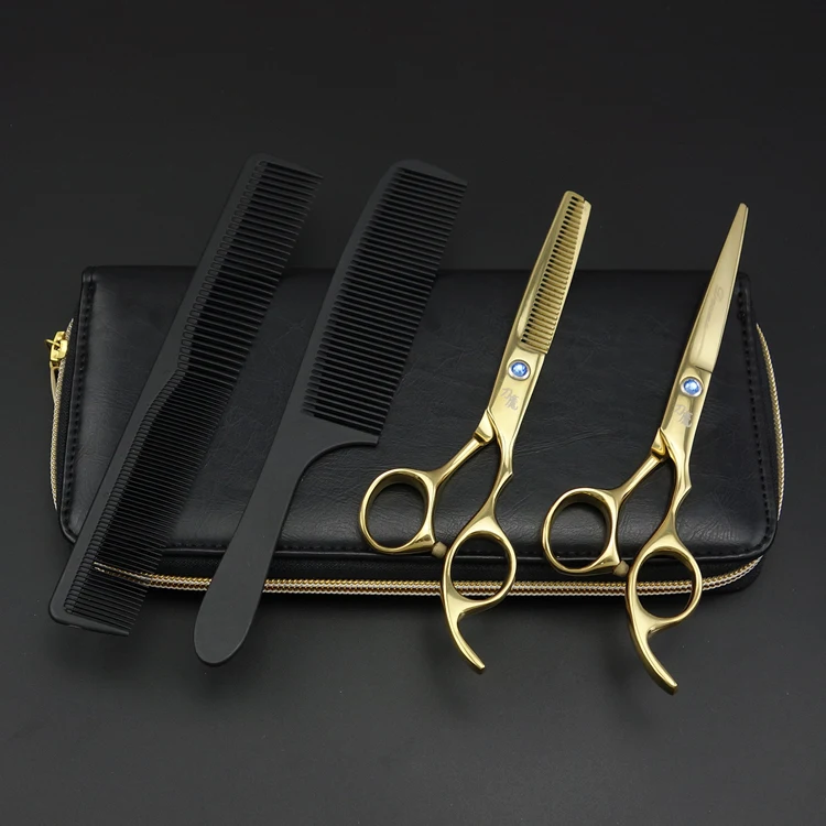 6 inch Hairdressing Scissors,CUTTING & THINNING SCISSORS set,for
