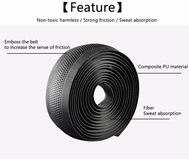 ROCKBORS велосипедная лента для руля износостойкая противоскользящая Противоударная анти-пота аксессуары для mtb велосипеда велосипедная мягкая лента для руля