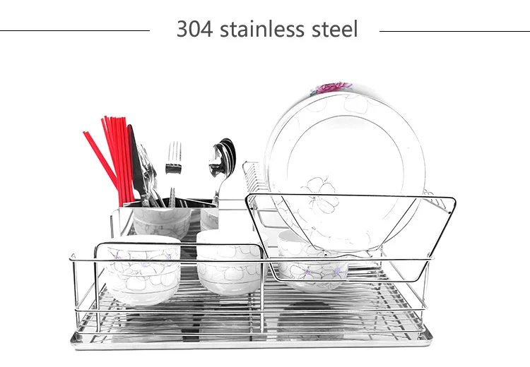 Кухонный стеллаж для хранения, полка из нержавеющей стали, сушилка для чаши, стеллаж для хранения тарелок