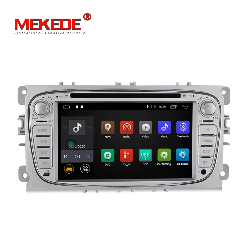 

Free shipping 7inch Android 7.1 Quad core Car DVD Player For Focus S-MAX Mondeo With Wifi GPS Navi Radio 2G RAM 4G LTE free Map