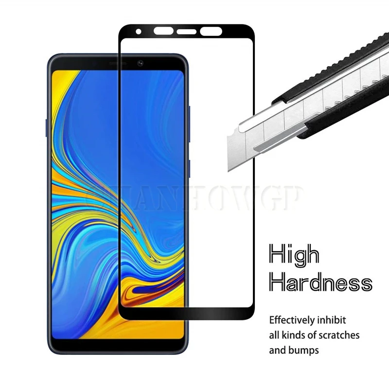 Full Cover Tempered Glass For Samsung Galaxy A9 2018 A9 Star Pro A9s Screen Protector For Samsung A9 2018 SM-A920 A9200 A920F 03